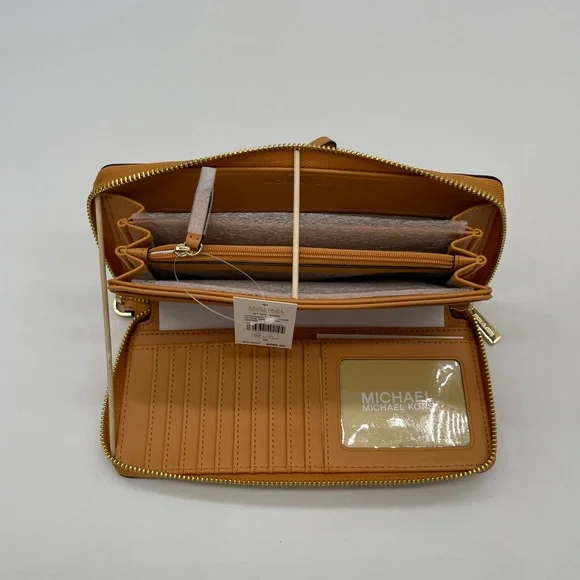 Michael Kors Large Charlotte Tote Bag & Continental Wallet Wristlet